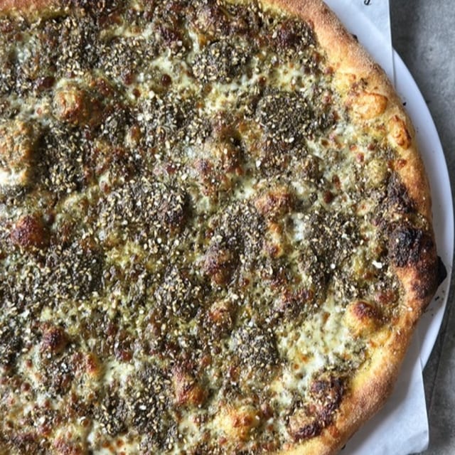 Za'atar Pizza 12-inch.