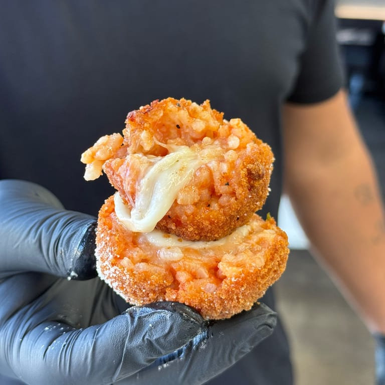 Savor our arancini